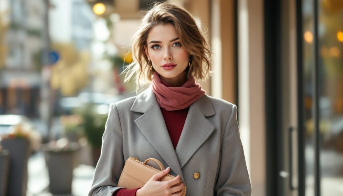 quelle couleur va avec le gris vetement femme