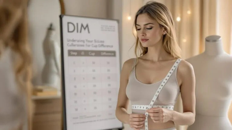calcul taille soutien-gorge dim