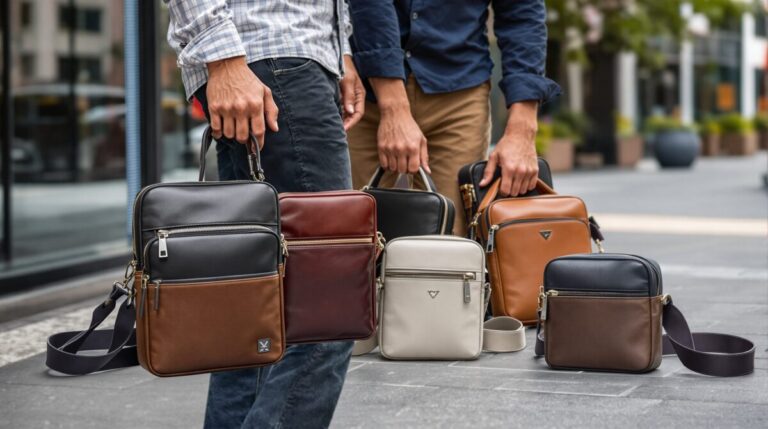 sac bandoulière homme