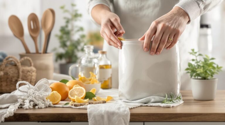 désodorisant poubelle maison