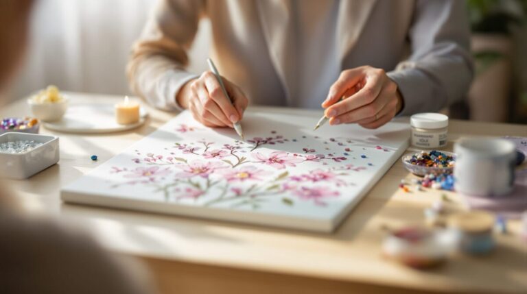 broderie diamant