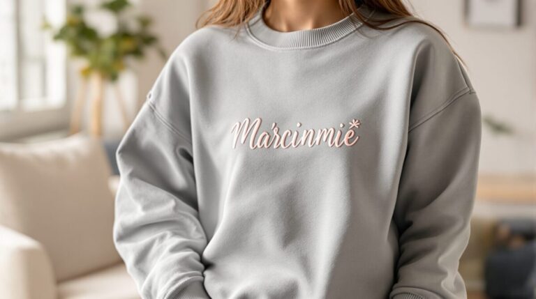 sweat broderie personnalisée