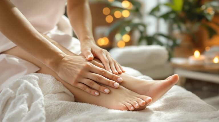 réflexologie plantaire stress