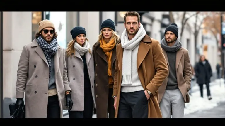 look pantalon large hiver