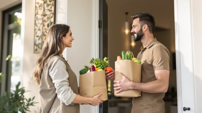 livraison de courses à domicile