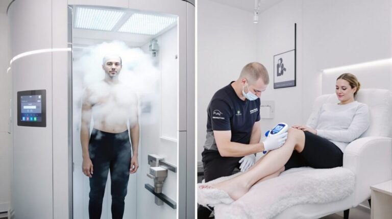 Cryothérapie corps entier vs localisée : quelle différence, pour quels résultats ?