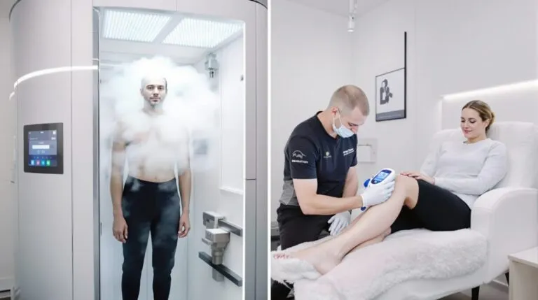 Cryothérapie corps entier vs localisée : quelle différence, pour quels résultats ?