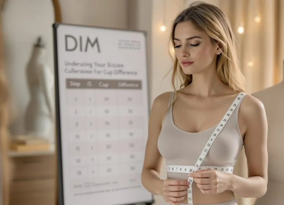 calcul taille soutien-gorge dim