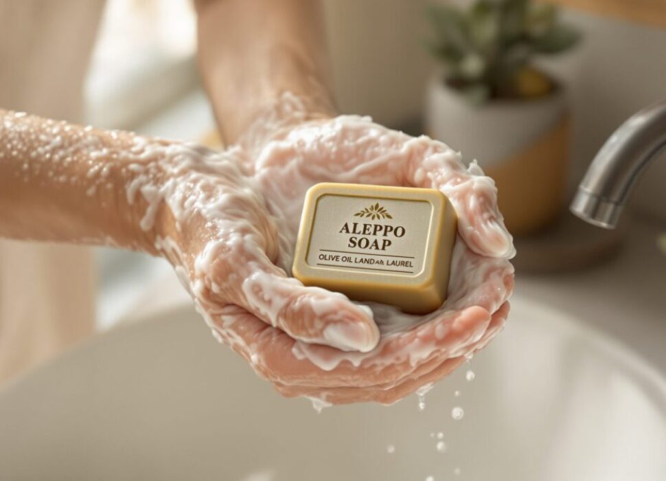 les bienfaits du savon d'alep sur la peau