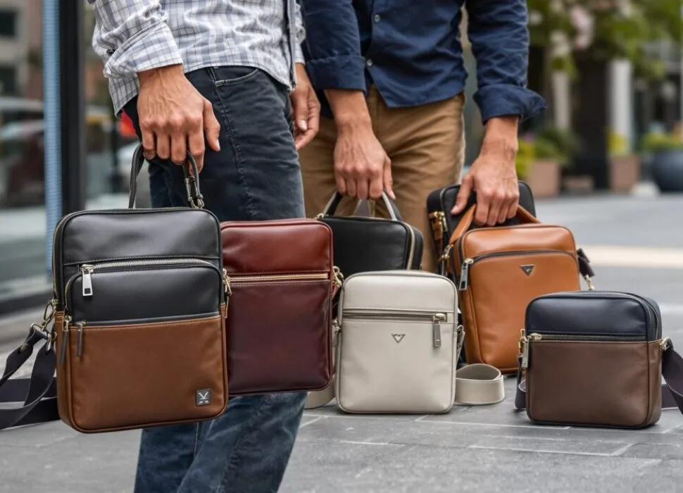 sac bandoulière homme