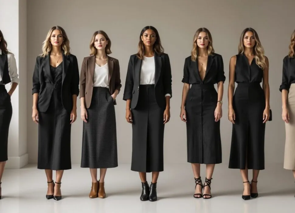 look jupe noire