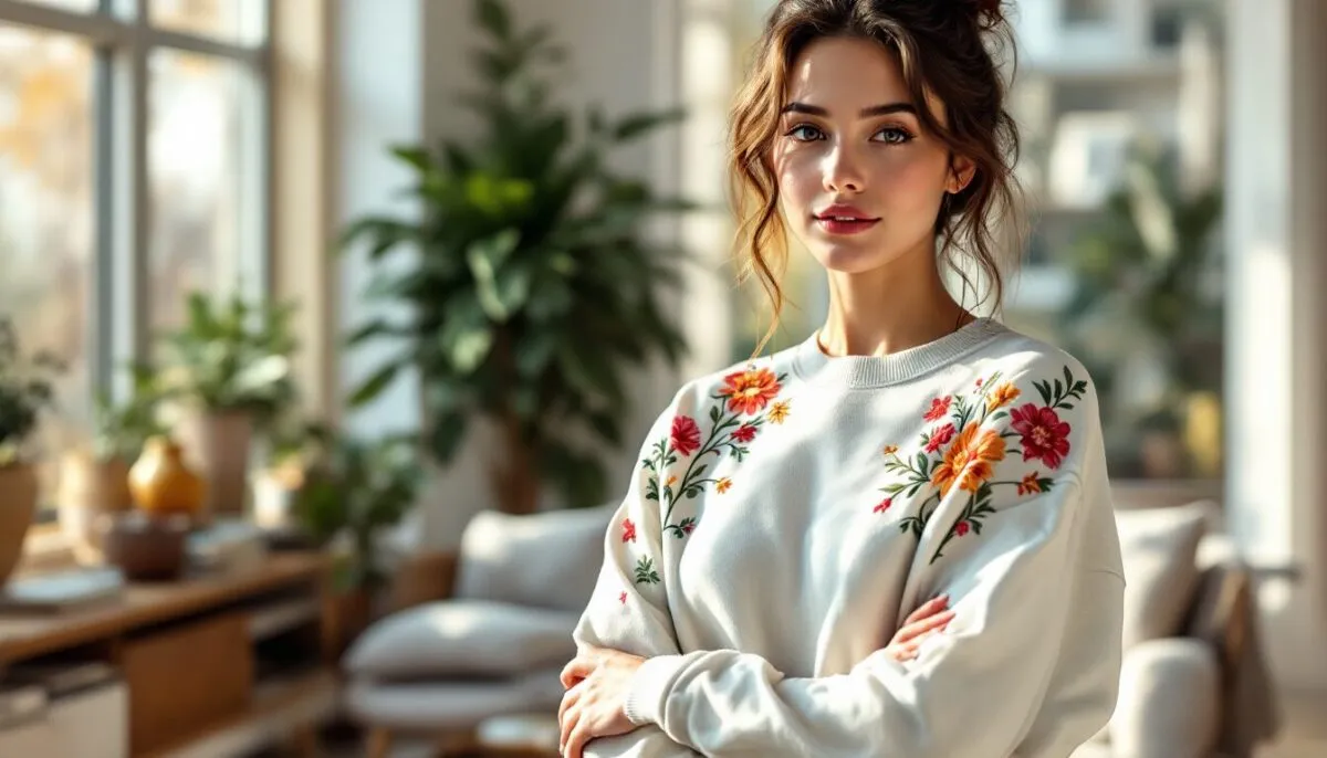 sweat broderie personnalisée
