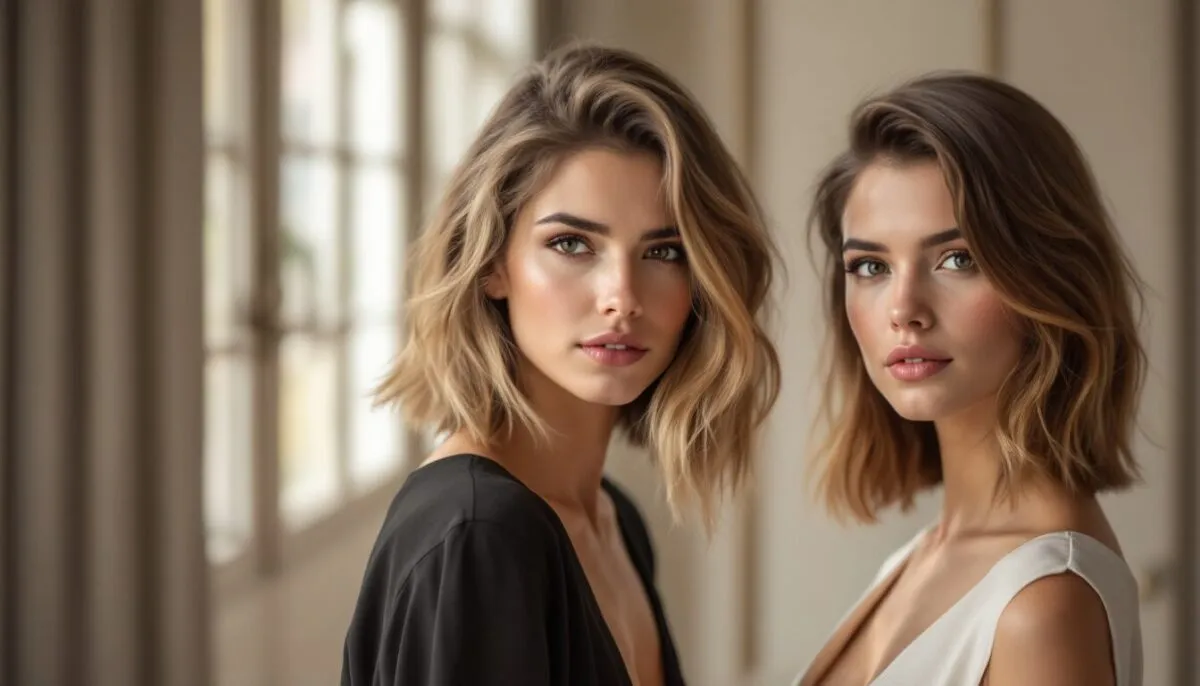 coupe de cheveux mi long dégradé