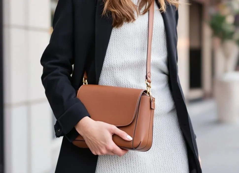 sac bandouliere en cuir