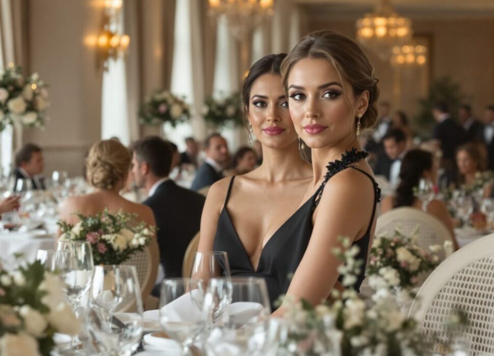 robe noir pour un mariage