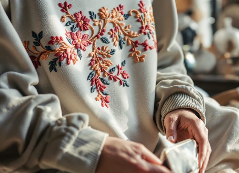 sweat broderie personnalisée