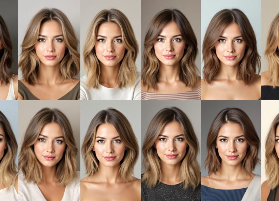 coupe de cheveux mi long dégradé