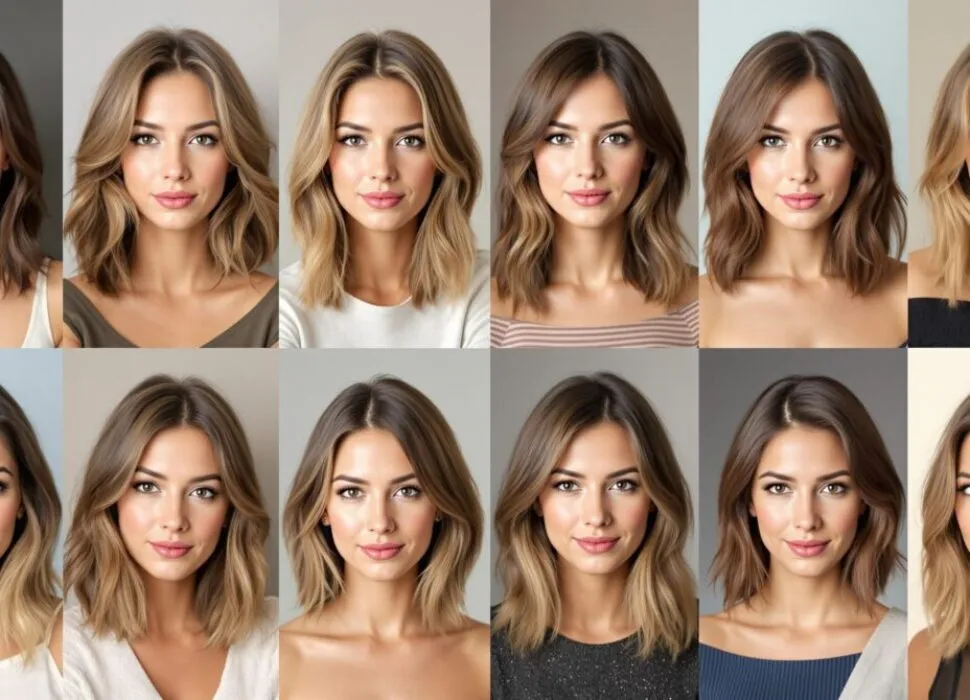coupe de cheveux mi long dégradé