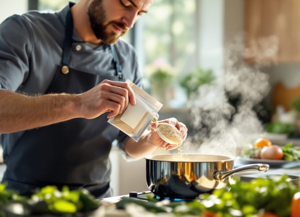 utilisation fond de veau en poudre