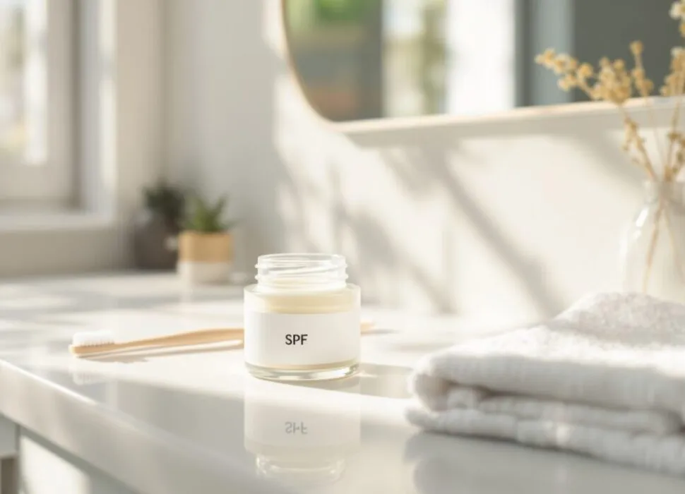 Choisir une crème anti-âge avec SPF intégré : le geste 2-en-1 pour simplifier sa routine matinale.