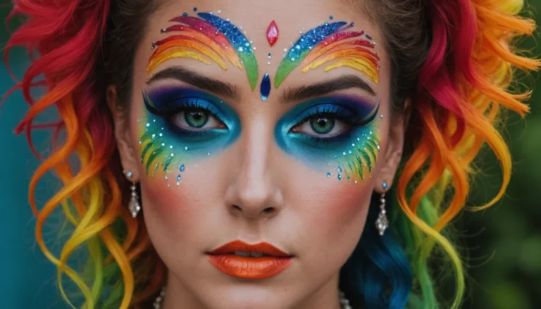 arc en ciel maquillage