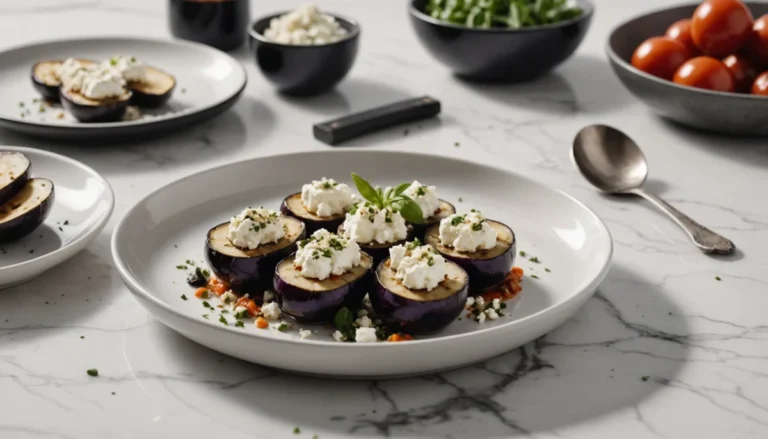 aubergine au four feta