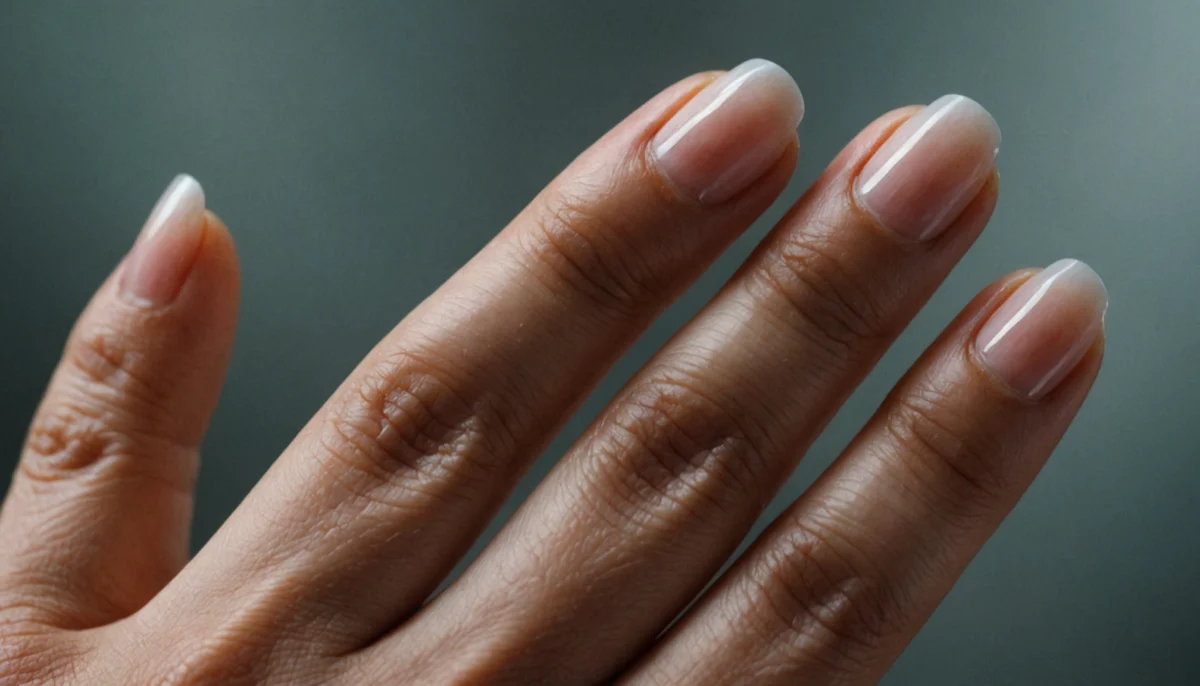 ongles striés