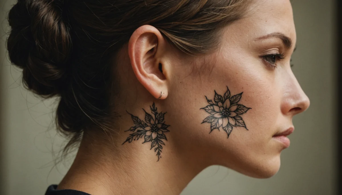 tatouage derriere oreille signification