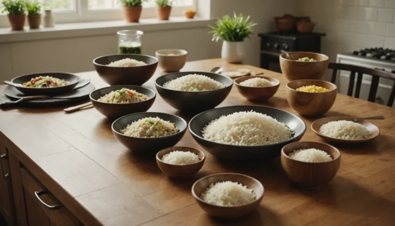 combien de riz par personne