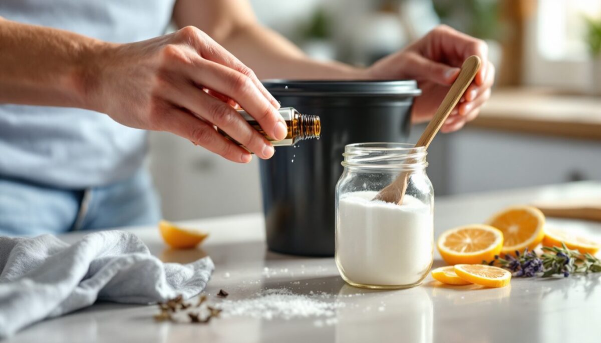 désodorisant poubelle maison