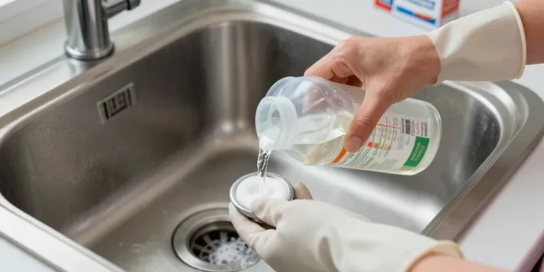 deboucher evier vinaigre blanc