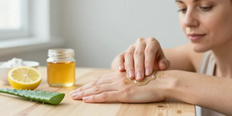 enlever les taches sur les mains naturellement