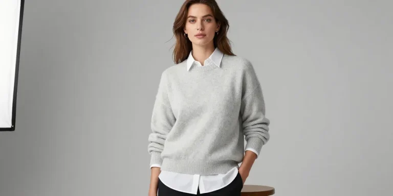 look pull chemise femme