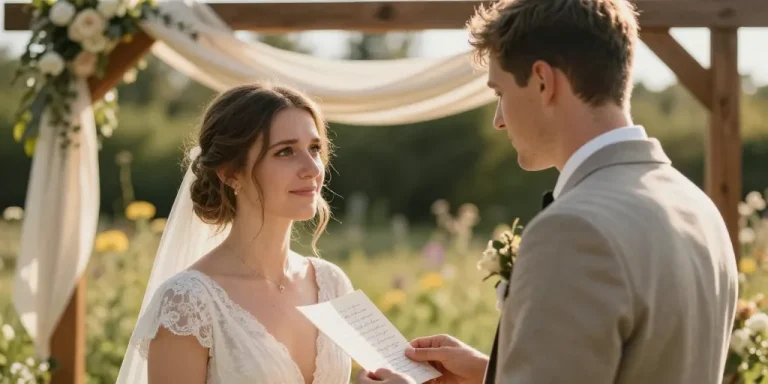 vœux de mariage originaux