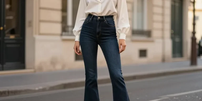 look jean flare