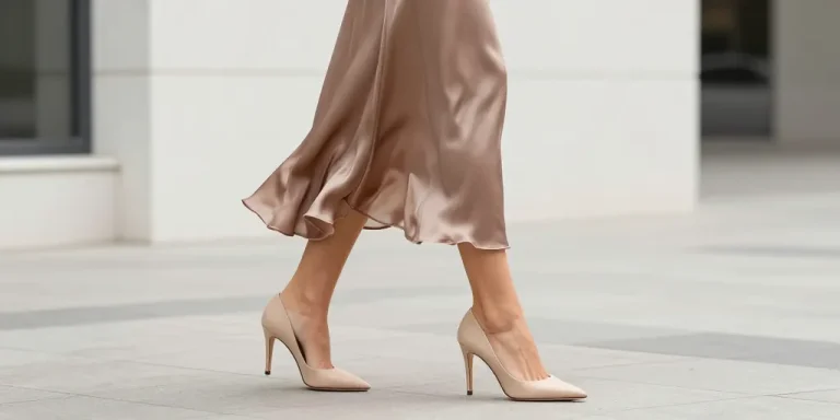 quelle chaussure avec robe mi-longue