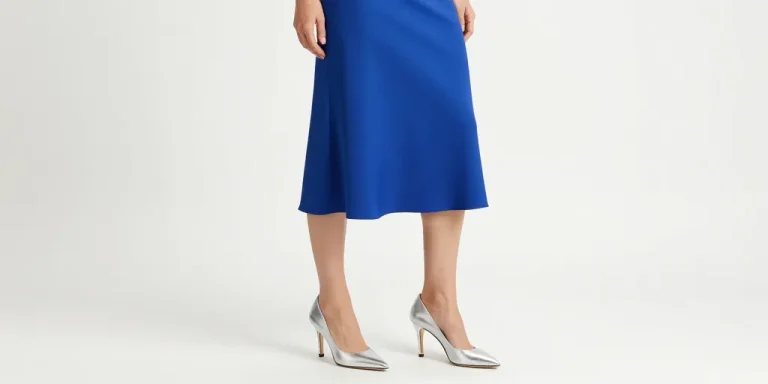 quelle couleur de chaussure avec une robe bleu roi