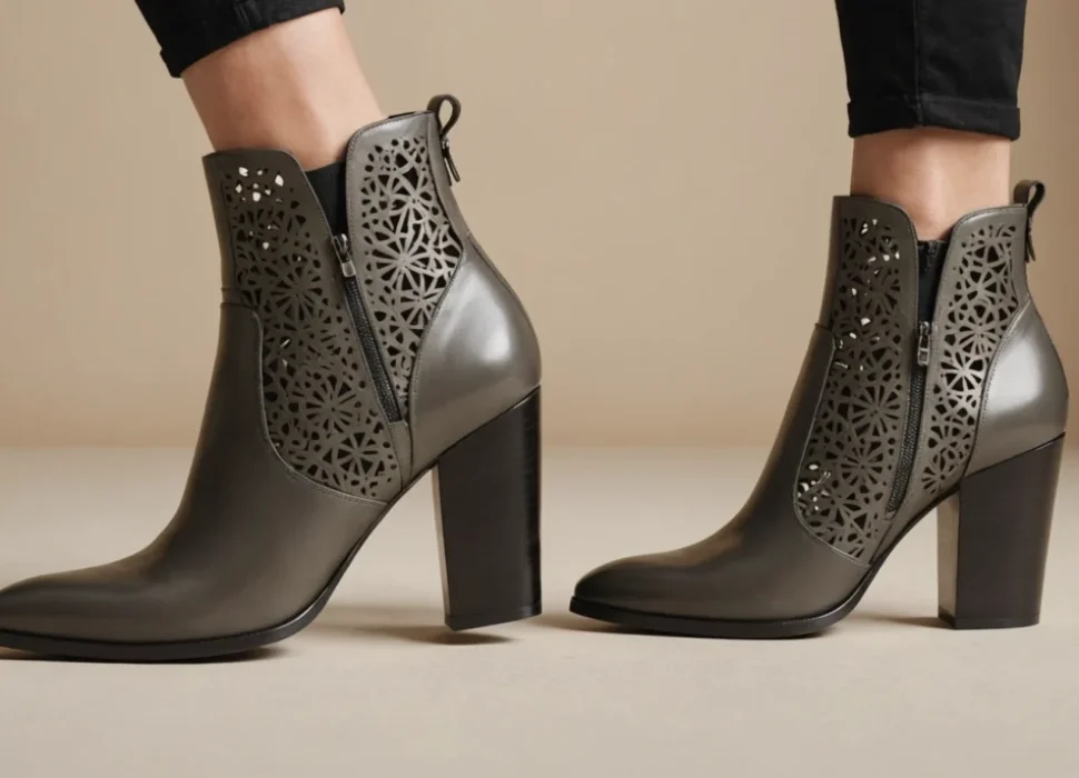 bottines ajourées