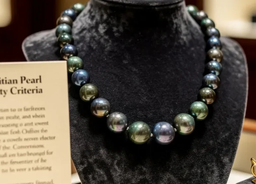 collier perle de tahiti