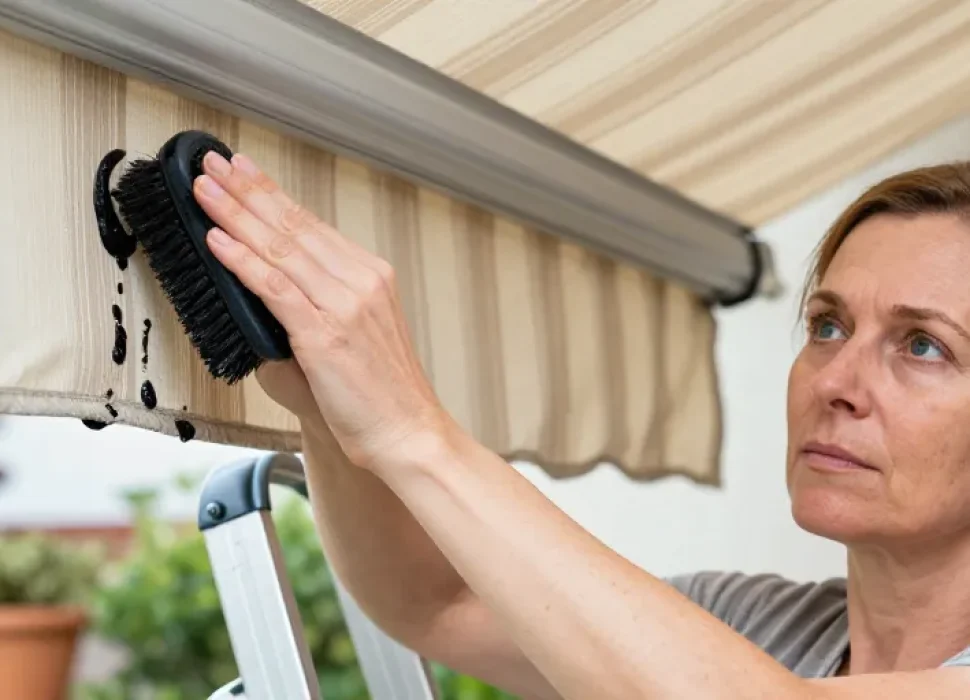 comment nettoyer store banne