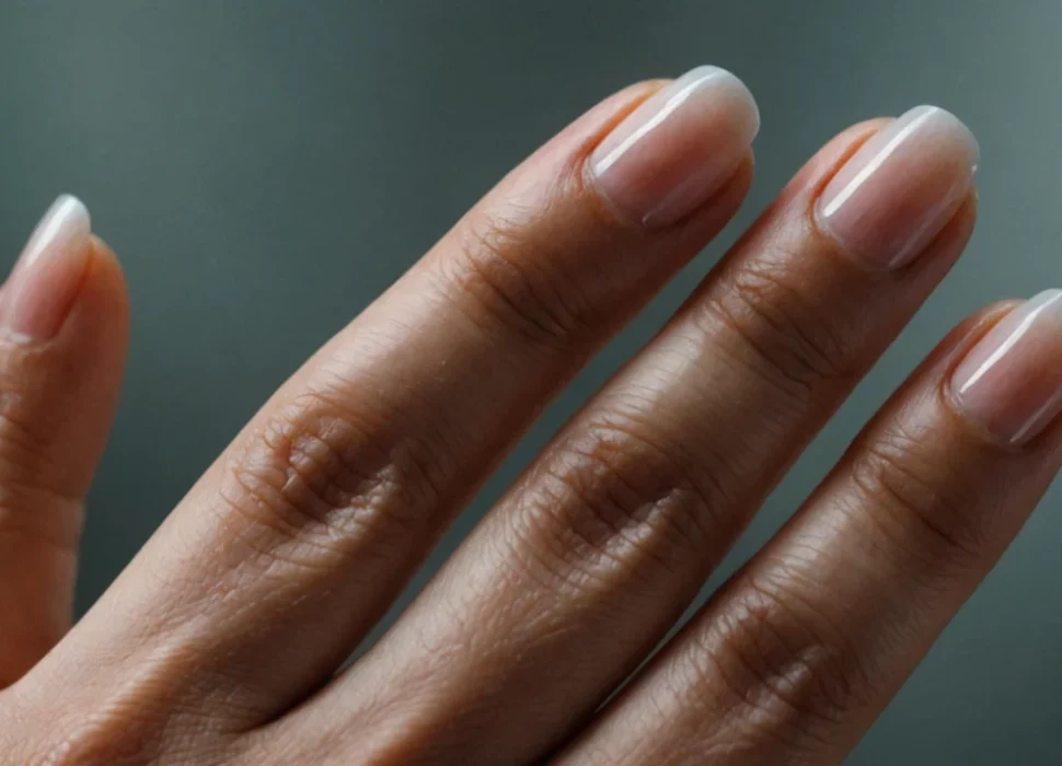 ongles striés