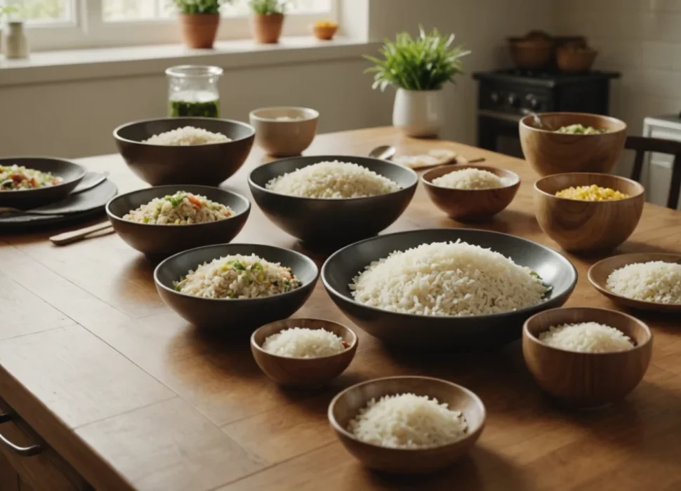 combien de riz par personne