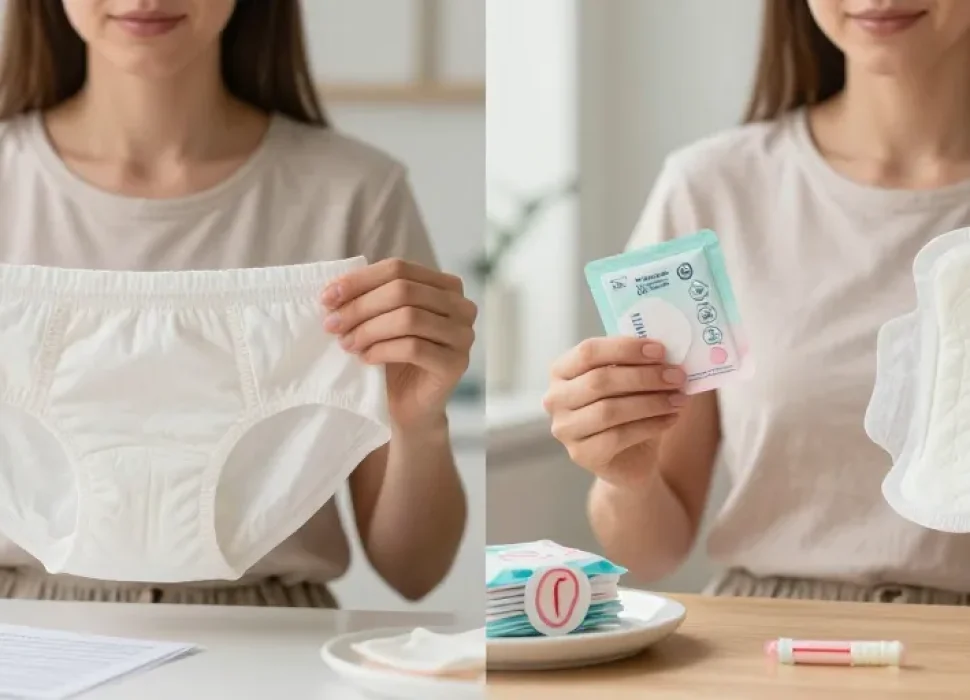 Culotte menstruelle vs protections classiques : l'impact sur la santé intime