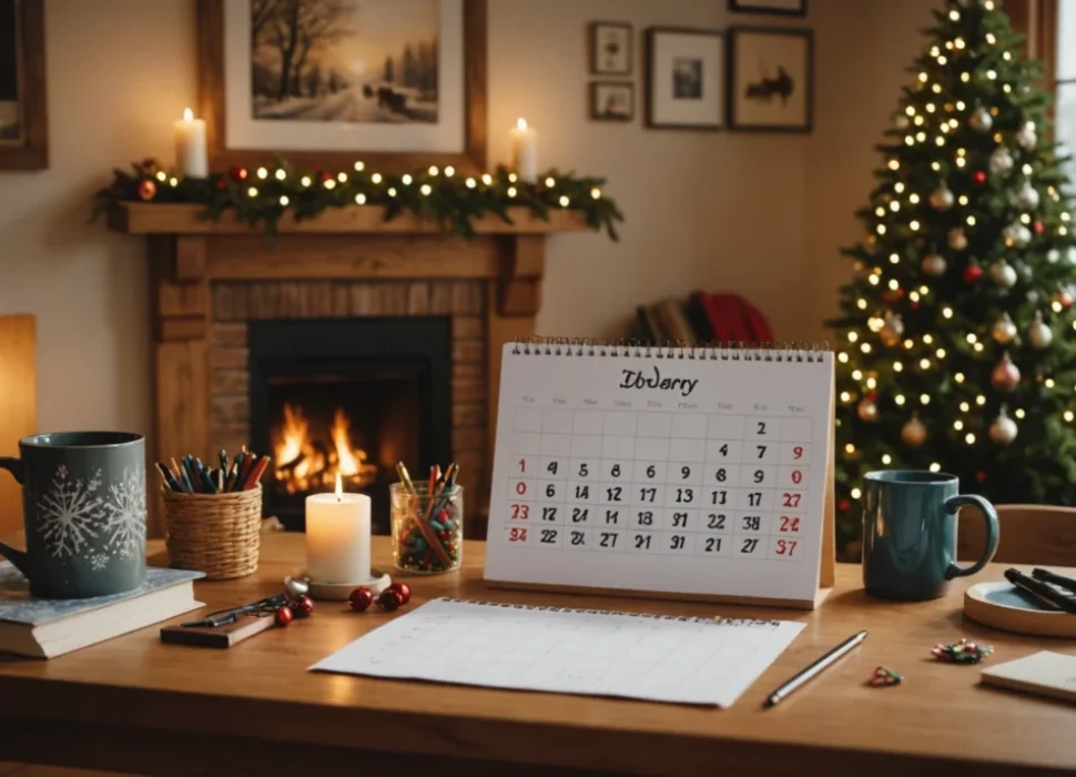 chiffre calendrier de l'avent à imprimer gratuit