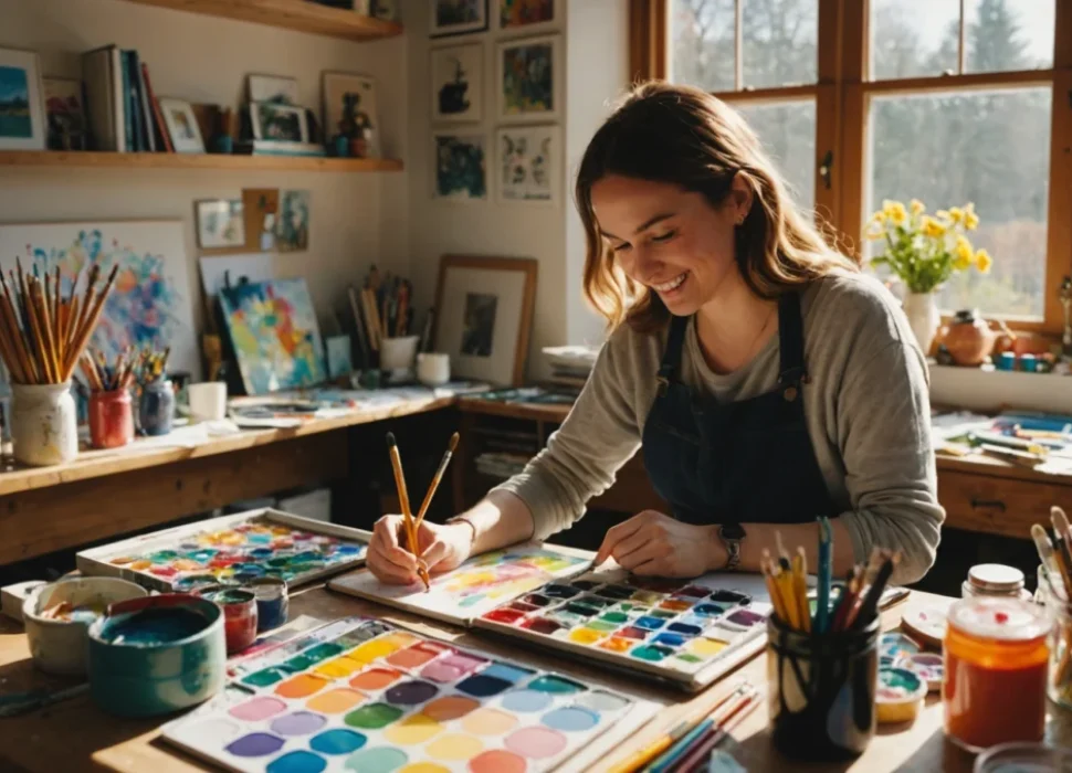 Idées_Créatives_et_Inspirantes_pour_les_Femmes_Passionnées_de_Loisirs_Artistiques
