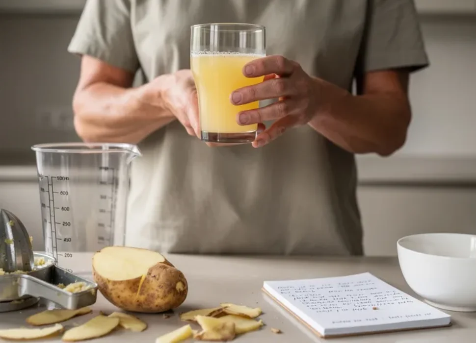 jus de pomme de terre estomac