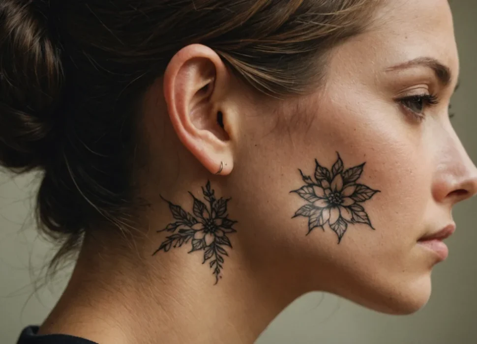 tatouage derriere oreille signification
