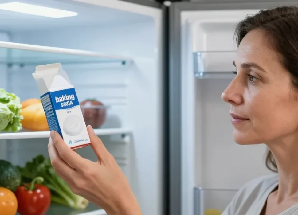 odeur frigo bicarbonate