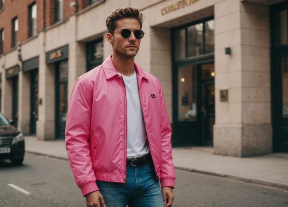collant rose fluo