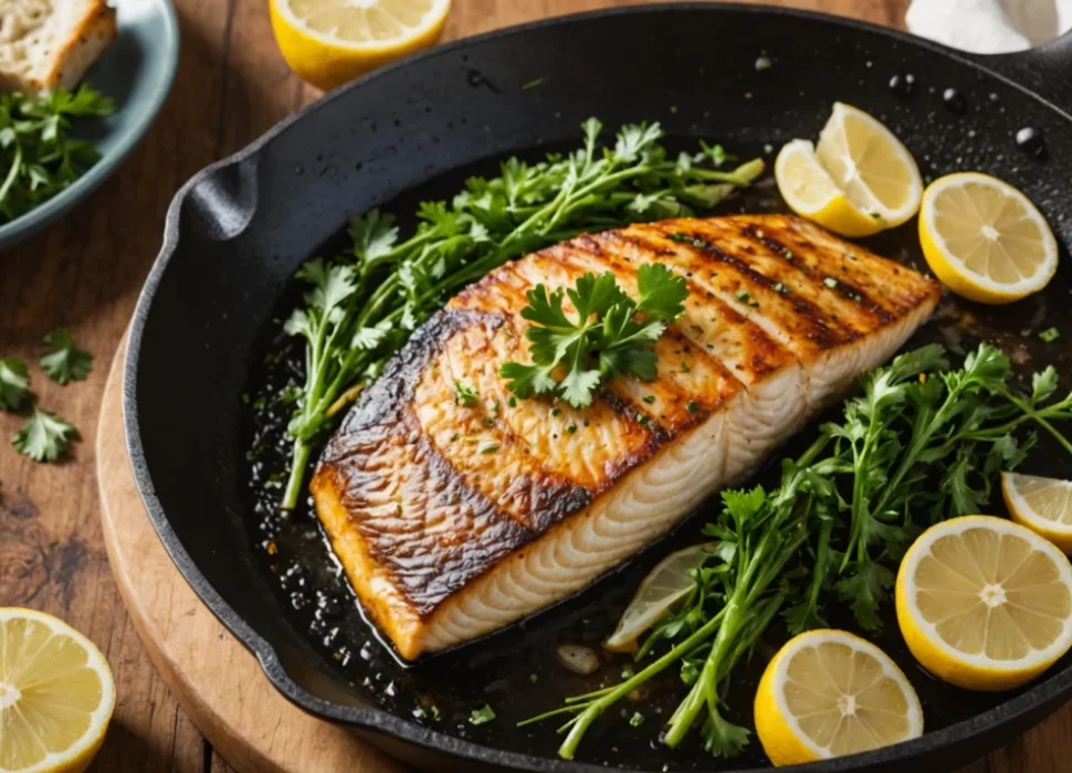 cuisson dorade coryphène à la poêle